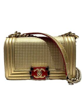 Chanel Boy 20 Small Shoulder Bag Leather